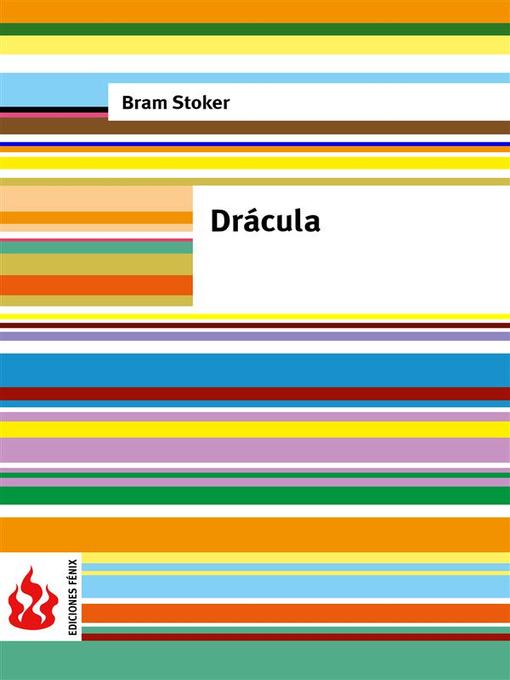 Title details for Drácula (low cost). Edición limitada by Bram Stoker - Available